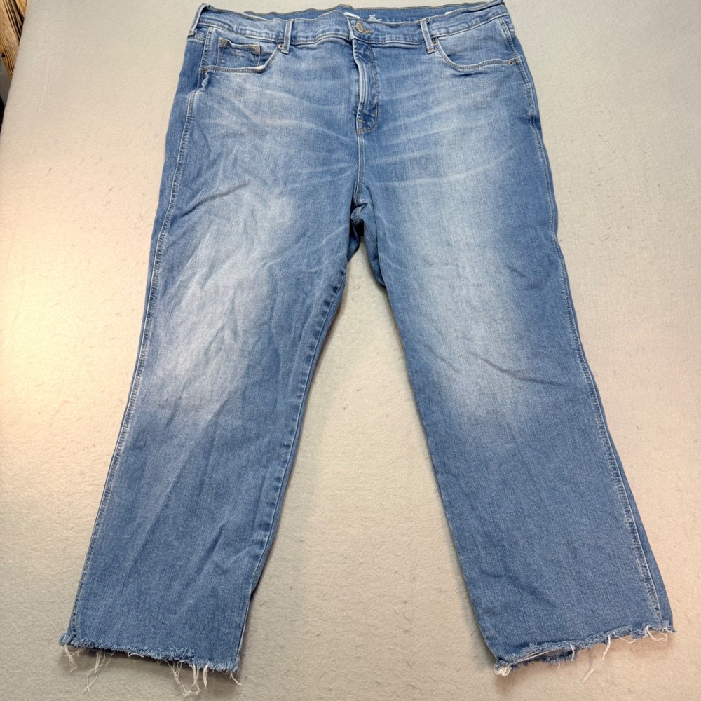 Old Navy Flare Ankle High Rise Denim Jeans Womens Size 18 Secret‎ Slim Pockets